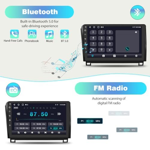 Litillbuly - 4Core [2+32GB] Car Radio for Toyota Tundra 2007-2013/Sequoia 2008-2018